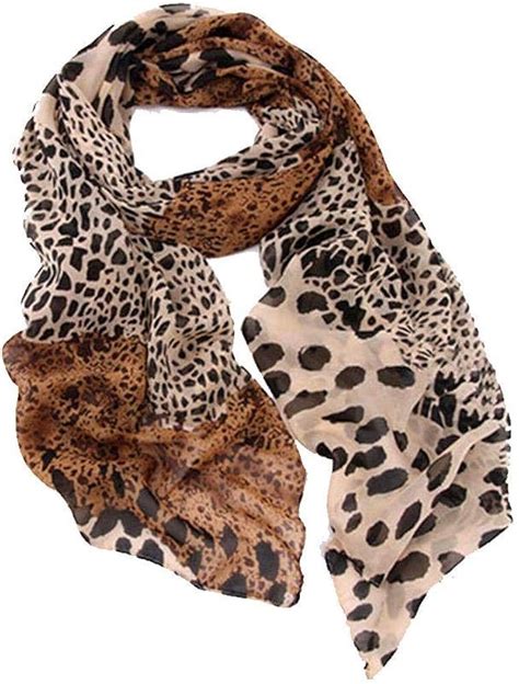 animal print scarves on amazon.